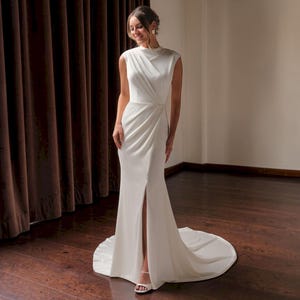 sachin and babi light blue dress Mermaid Prom Dresses
