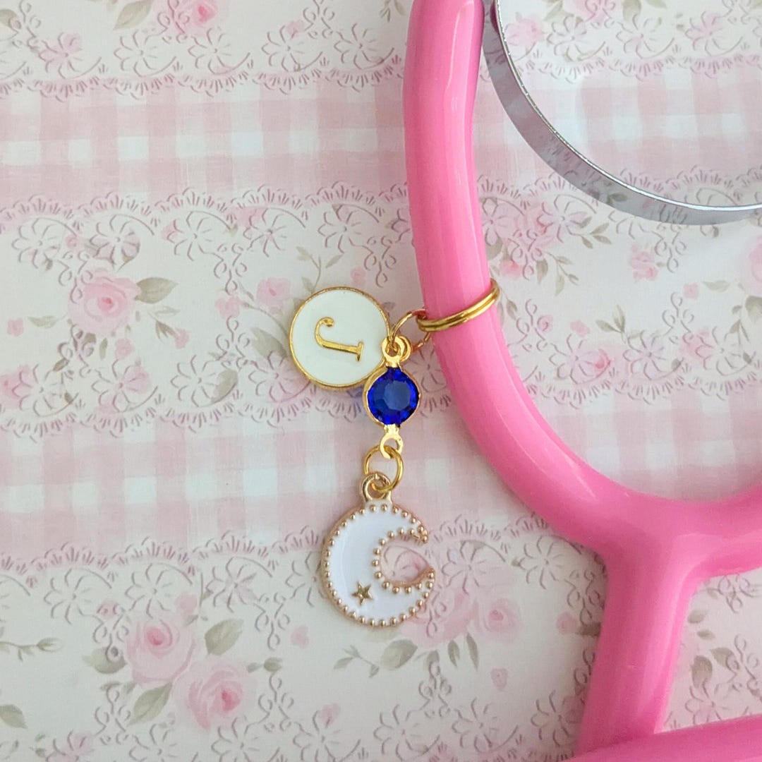 Cute Moon Stethoscope Charm Personalized Gift for Nurse and Doctors ...