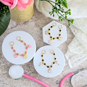 Stethoscope Charm Design Your Own Personalized Gift For Nurse and Doctors, Physician Assistant Stethoscope Accessory