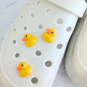 Croc Charm Rubber Duck Shoe Charm Duckie Teenage Girl Croc Embellishment Yellow Ducky Croc Charm Tween Girl Animal Lover Gift Idea