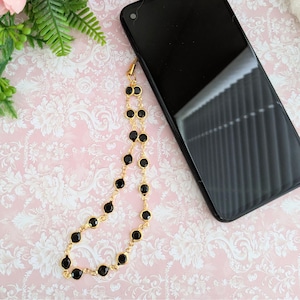Phone Charm Strap, Wrist Lanyard For Phone, Cute Camera Wrist Strap For Tween Girls, Gift For Her, Kawaii Phone Wrist Strap, Crystal Lanyard
