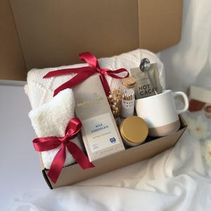 Cozy Care Package | Comfort Gift Box With Blanket, Mug, Socks ...