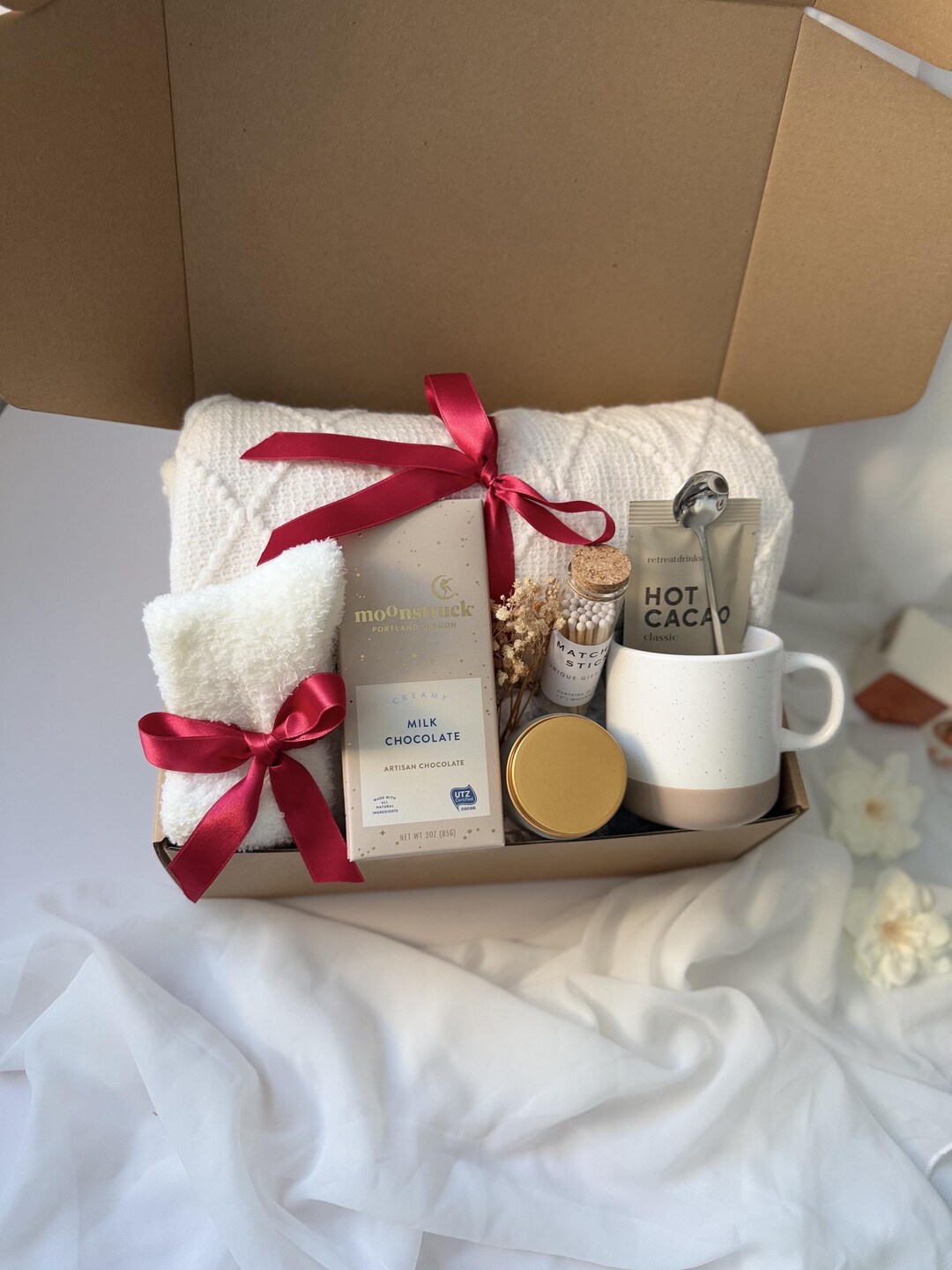 Cozy Care Package | Comfort Gift Box With Blanket, Mug, Socks ...