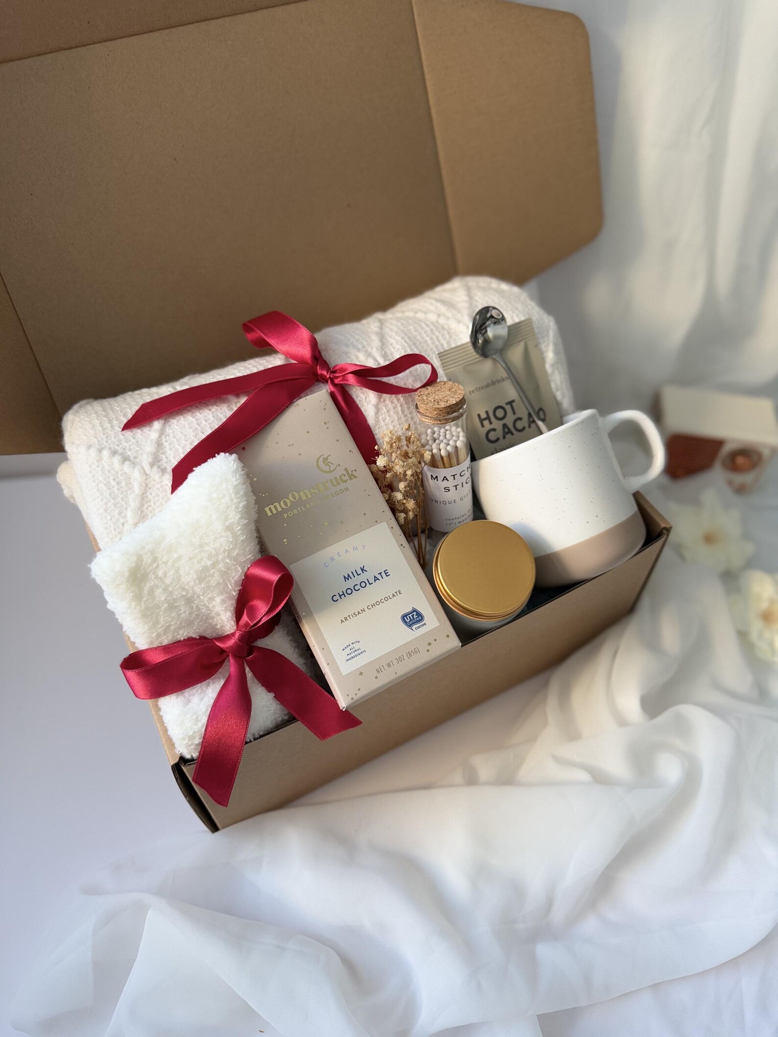 Cozy Care Package | Comfort Gift Box With Blanket, Mug, Socks ...