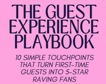 The Guest Experience Playbook--Airbnb, VRBO, STR Guide Book to 5 Star Reviews.