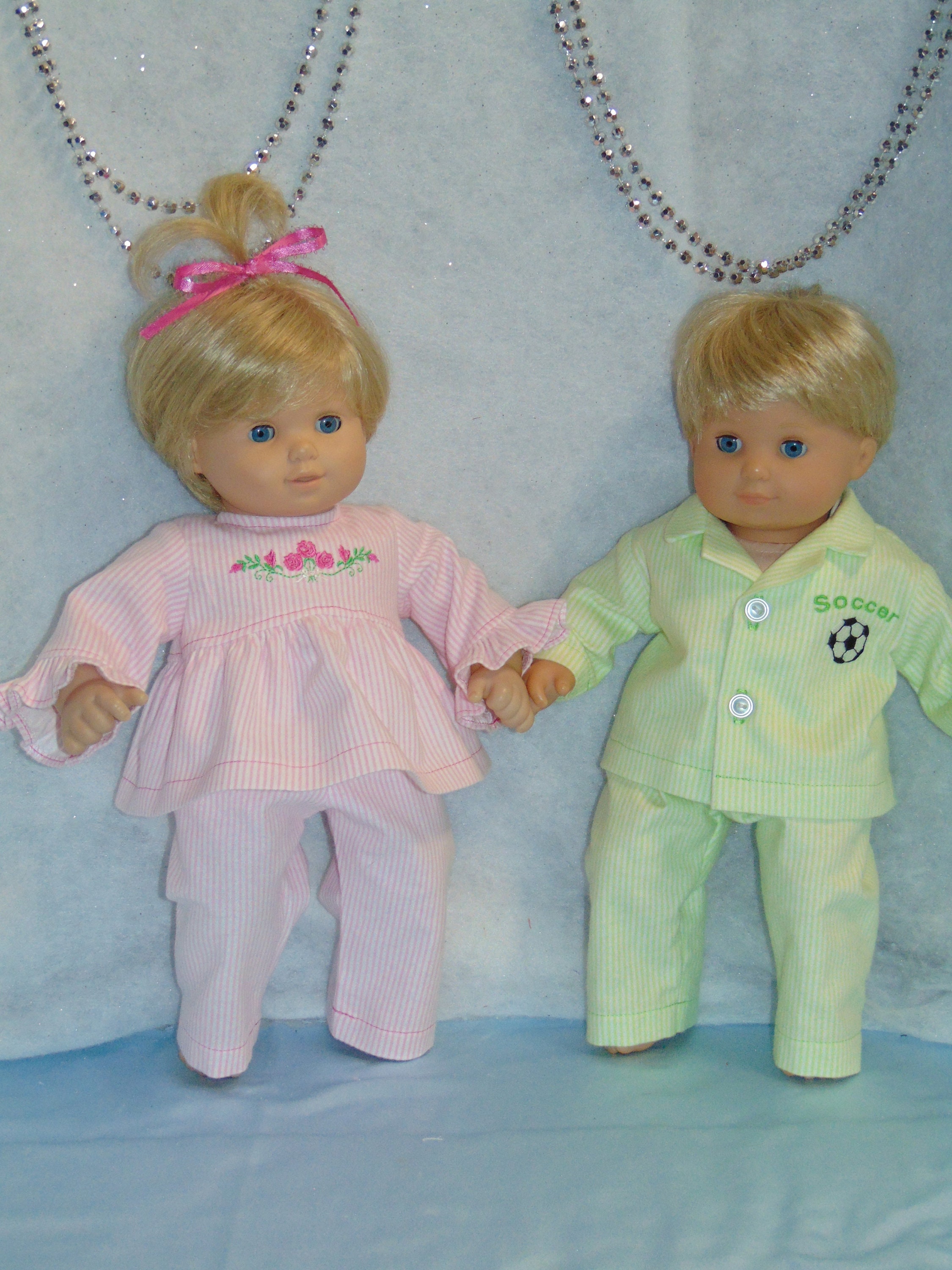bitty baby matching pajamas