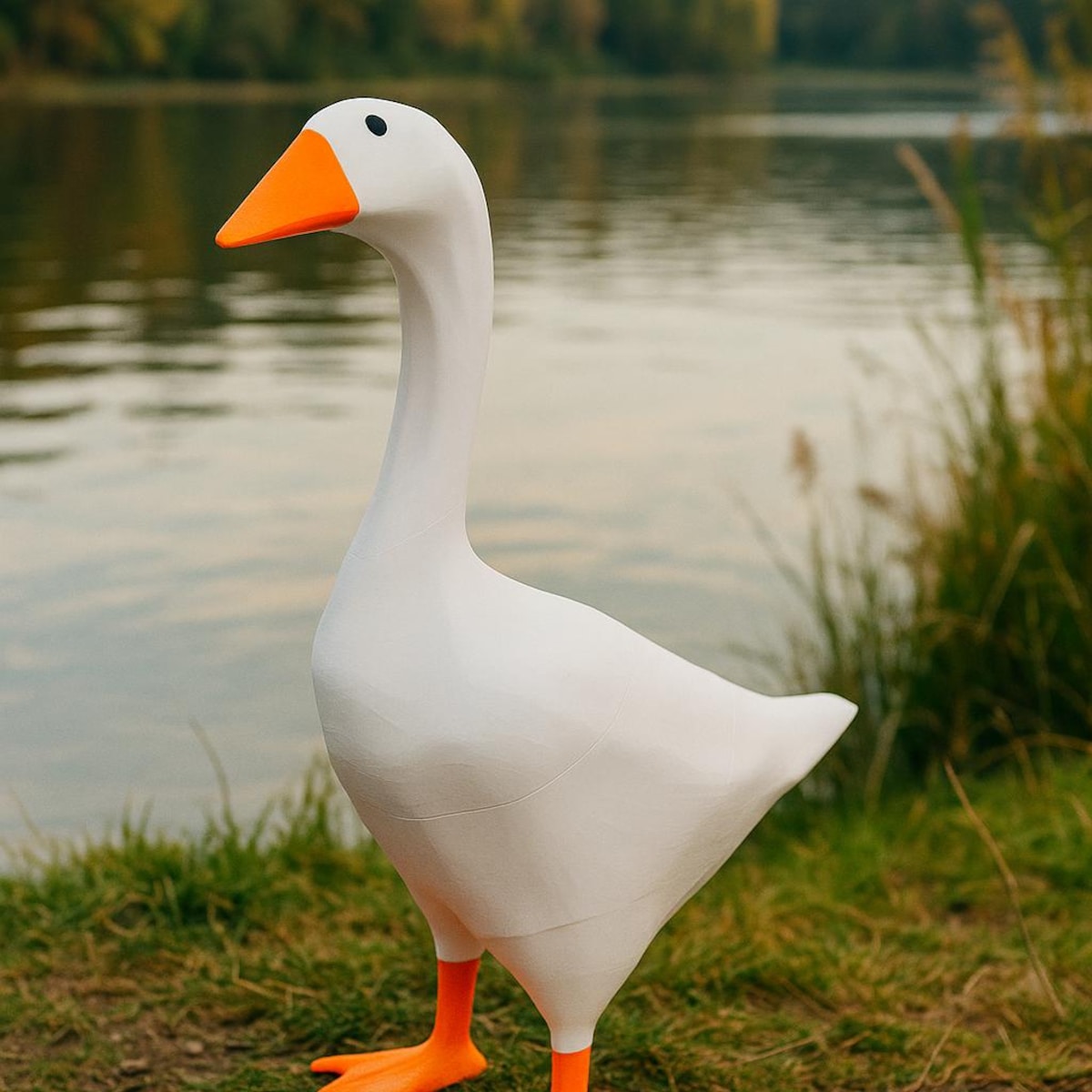 2 Foot Porch Goose - Etsy