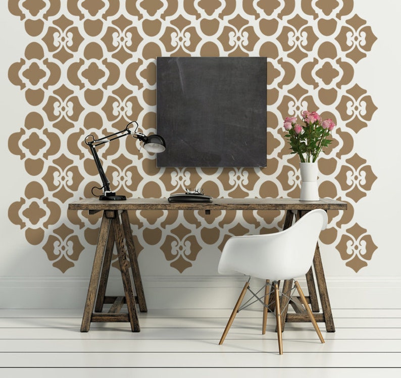 Floral Wall Decal Rustic Wall Decor Cottage Chic Wall Decal Etsy