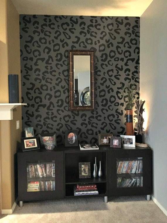 Leopard Print Wall Decal Animal Decor Nursery - Animal Print Wall Art Leopard Print Wall Decal Animal Decor Nursery - Animal Print Wall Art