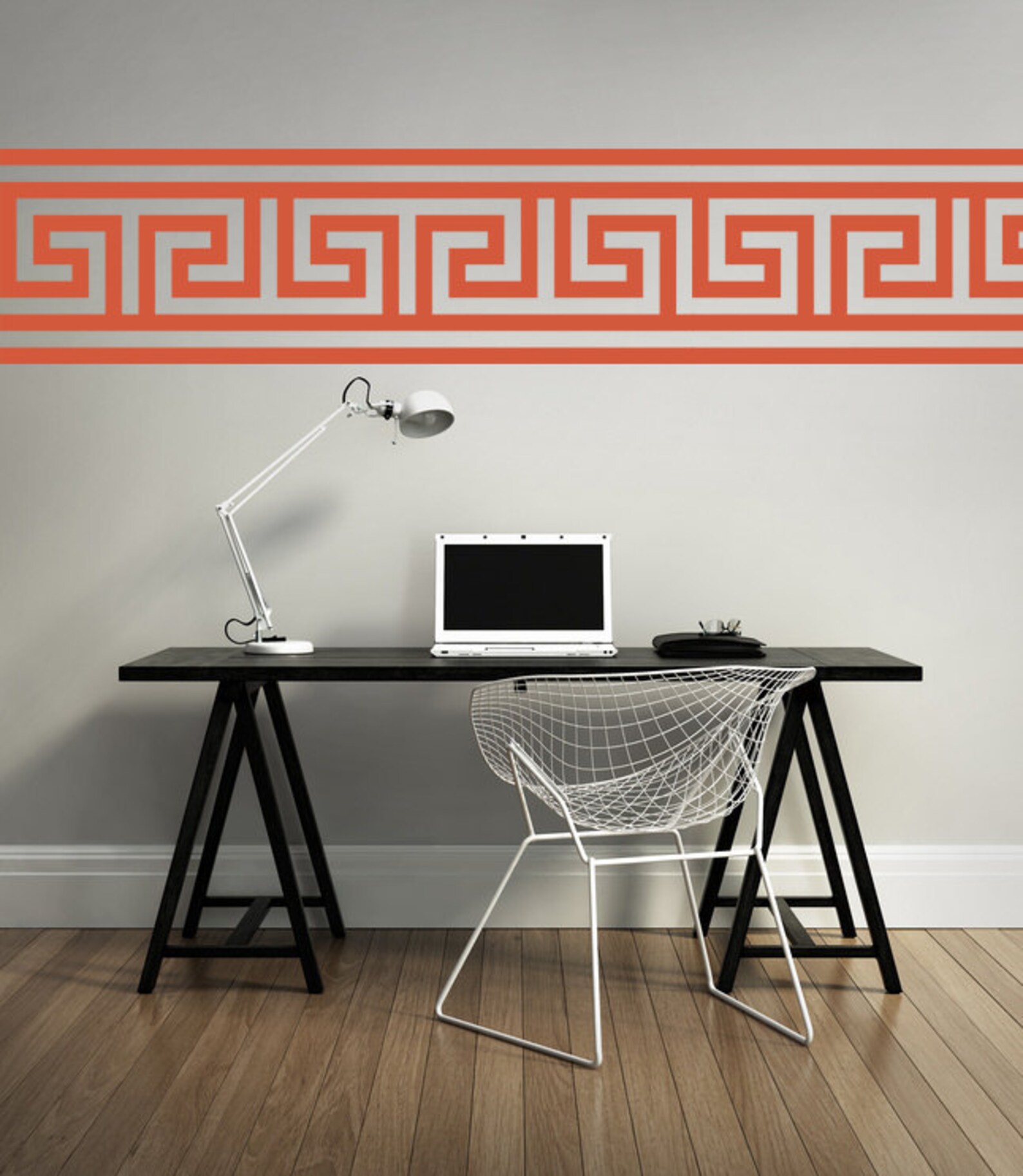 Greek Key Wall Decal Border Nursery Wall Decal Geometric - Etsy