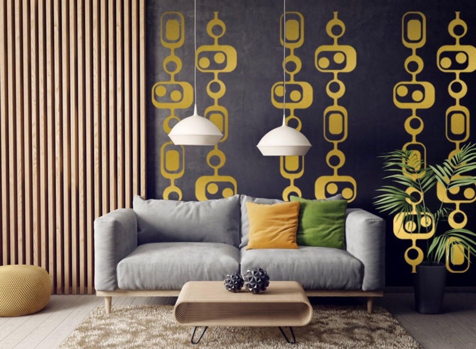Mid Century Wall Decals