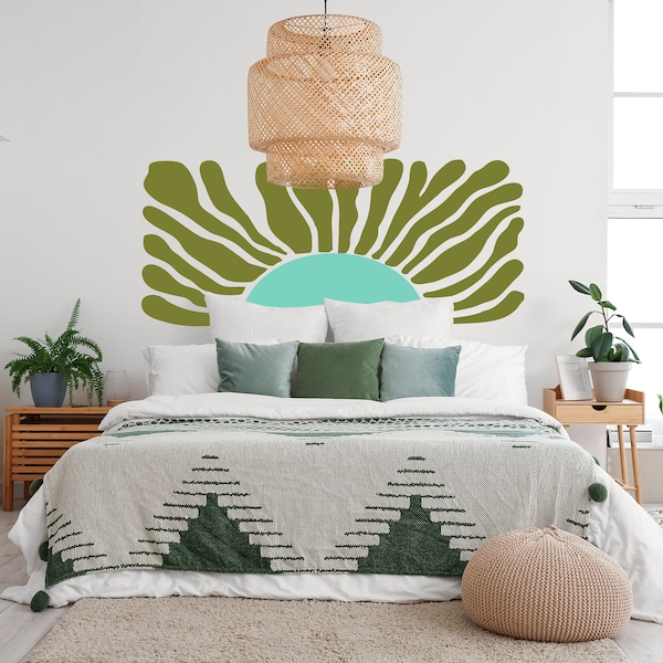 Headboard Decal Etsy