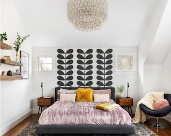 Retro Wall Decal - Mid Century Modern Wall Decor, Modern Nursery Decor, Geometric Decals, Retro Wall Pattern, As Seen in The Boston Globe