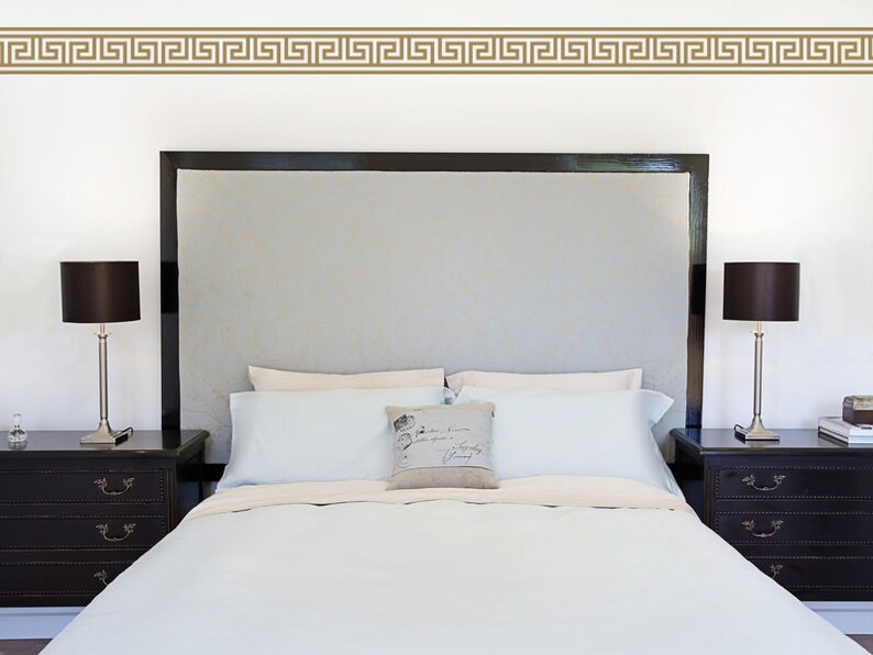 Greek Key Wall Decal Border Nursery Geometric