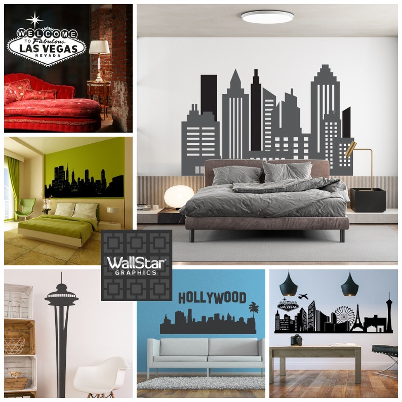 Modern Space Needle Wall Decal, Iconic Seattle Landmark, Retro Decor, Modern Nursery Decor, Mid Century Modern image 4