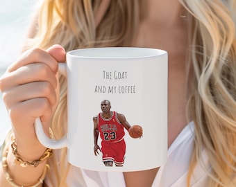 Basketball coach, Basketball mug, Basketball lover, Jordan Mug , Basketball Coffee Mug, Michael Jordan, Gift For Kids, Coffee, Jordan Gift