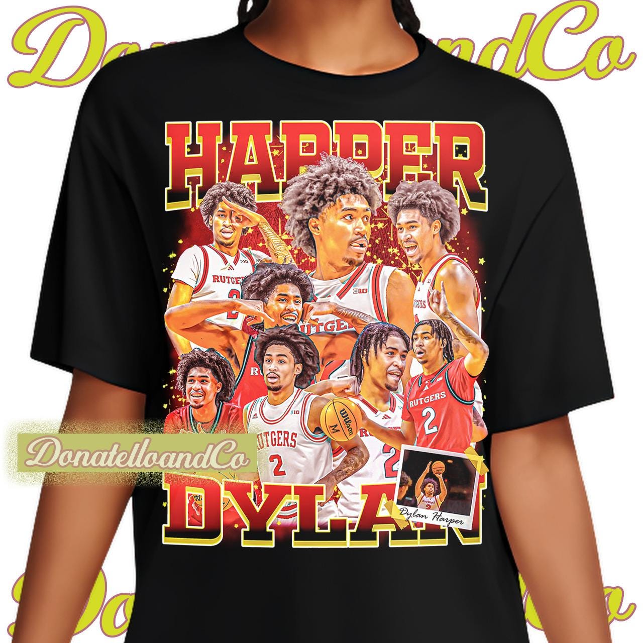 Dylan Harper Shirt American Basketball Forward Tshirt Unique