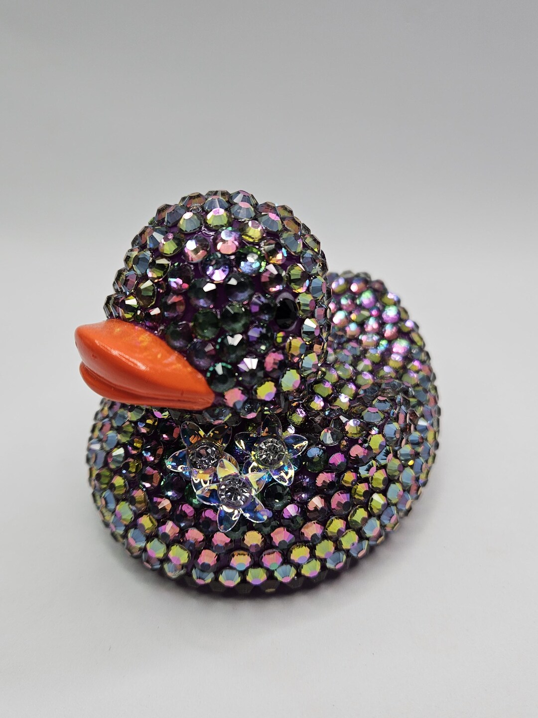 Rhinestone Duck - Etsy
