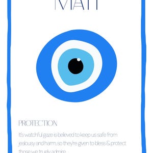 Mati - Evil Eye Poster