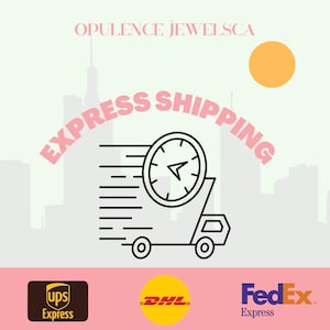 Express shipping via UPS or FedEx or DHL Express Shipping, International Express Shipping For Multiple Items, Emergency Situation