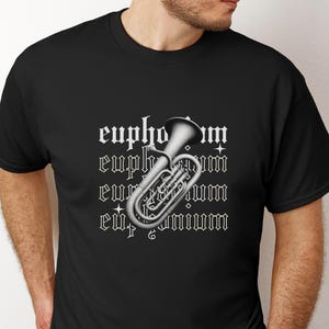 ユーフォニアム奏者Tシャツ：バンドライフTシャツ、ミュージシャンへのギフト