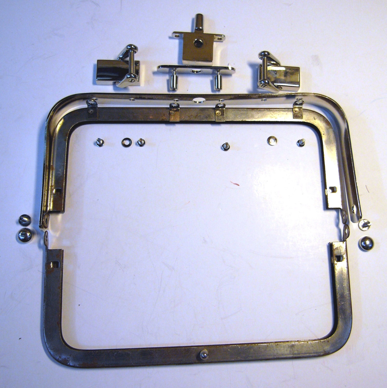 DIY Doctor Bag Metal Frame Set With Actual Size Paper Pattern and FREE