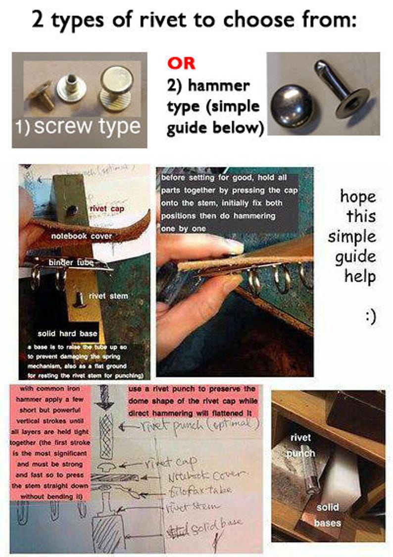 Filofax standard ring binders A5 A6Personal Pocket Mini and Etsy