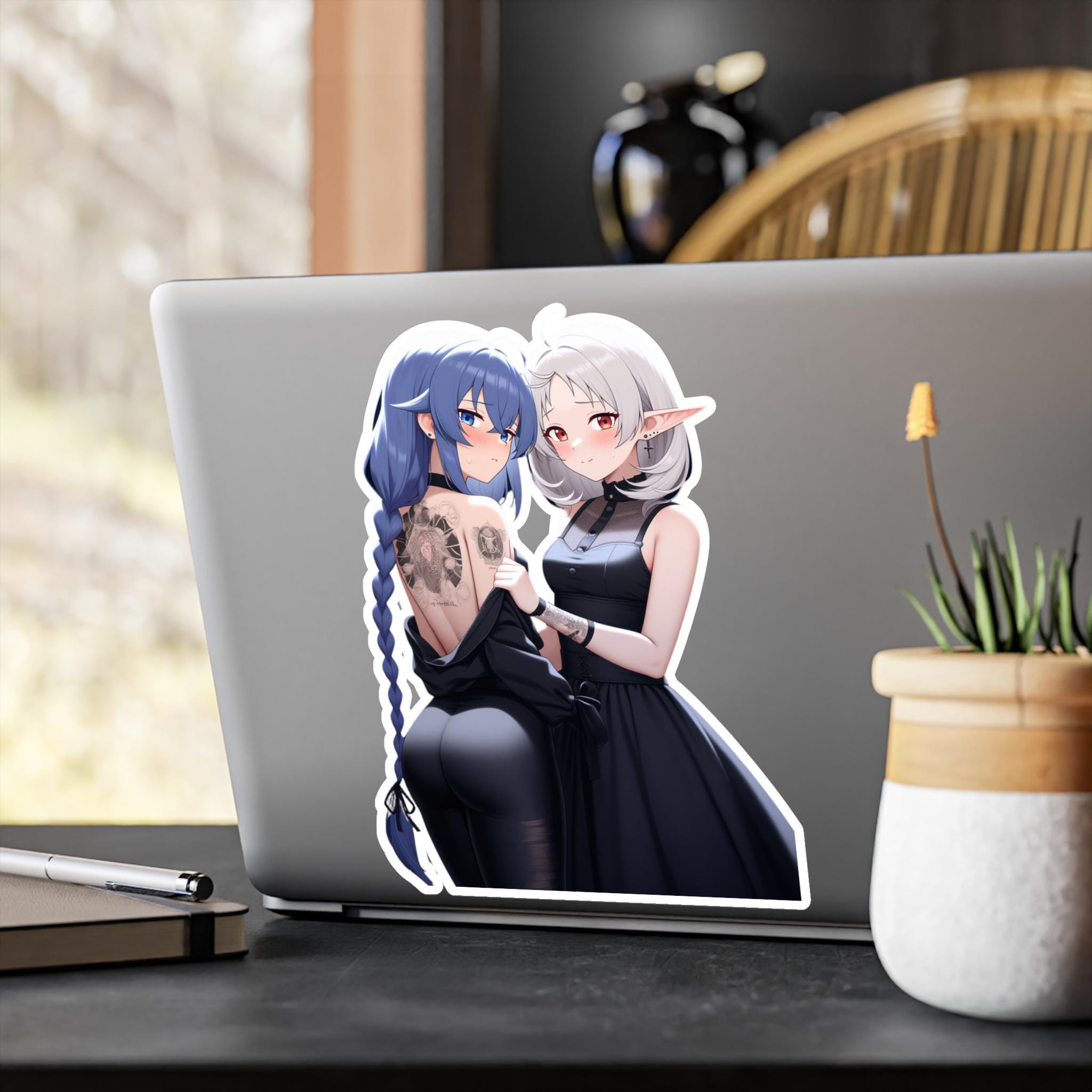 Mushoku Tensei Waifu Sticker: Sylphiette & Roxy - Anime Decal