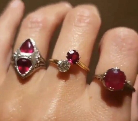 Gorgeous 2.50ctw Ruby Solitaire Ring set in 14k W… - image 6