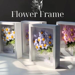 3D kleurrijke madeliefjebloemlijst, gepersonaliseerde 3D-bloemlijst, verjaardagscadeau, jubileumcadeau, afstudeercadeau, cadeaus voor haar, cadeaus vriend