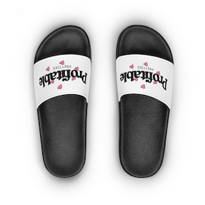 Trendy Women&#39;s Slide Sandals, Casual Footwear, Summer Slides, Cute Slippers, Gift for Her, Comfortable Sandals