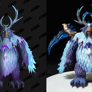 Handmade Moonkin Form Sammlerstück | World of Warcraft inspiriert WOW Balance Druid Figur 2.0 Bild 5