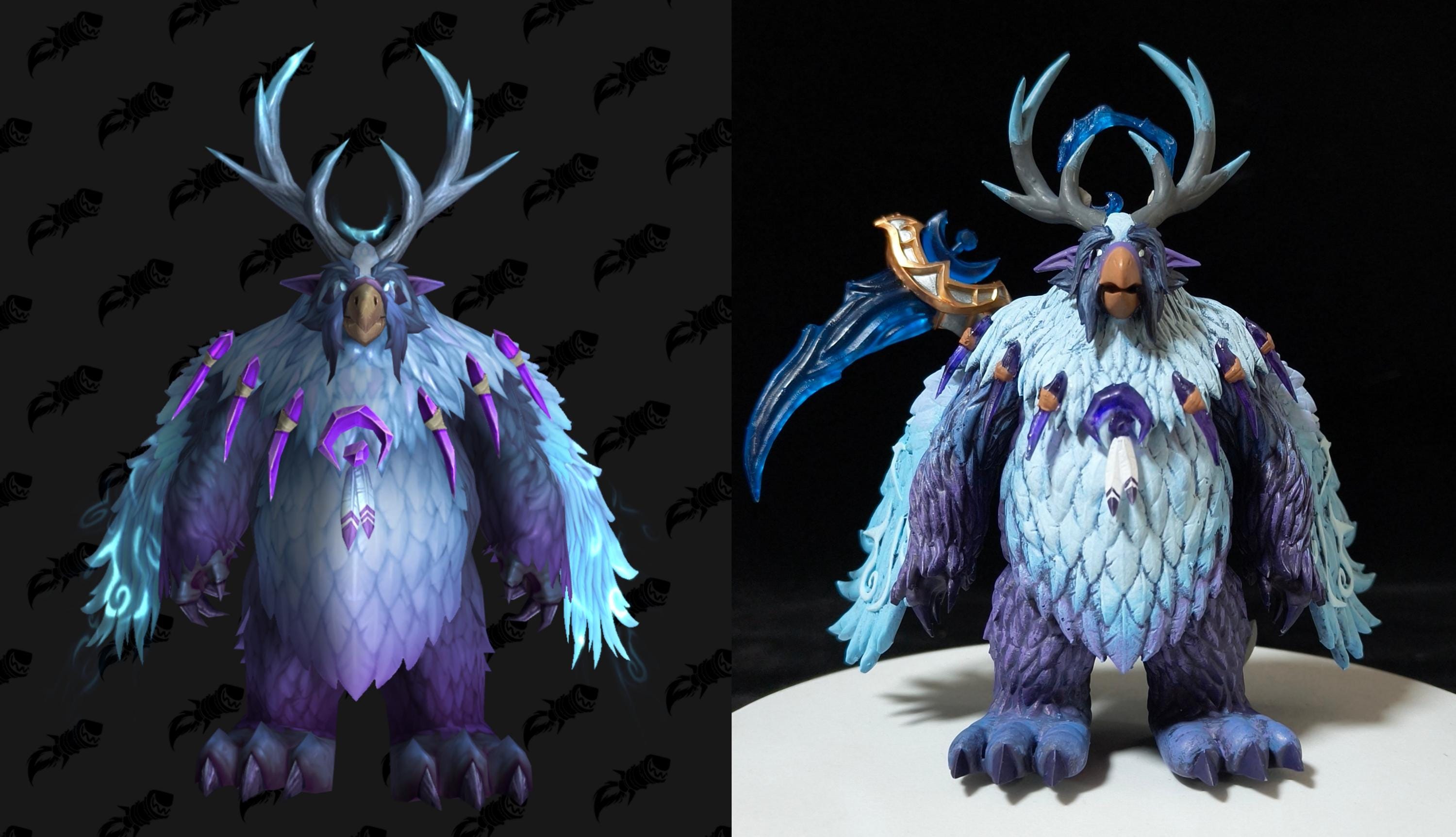 Handmade Moonkin Form Collectible | World of Warcraft Inspired WOW ...