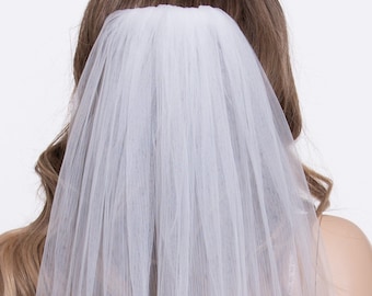 Pleated wedding veil bridal veil wedding veil light ivory wedding veil lace lace bridal veil