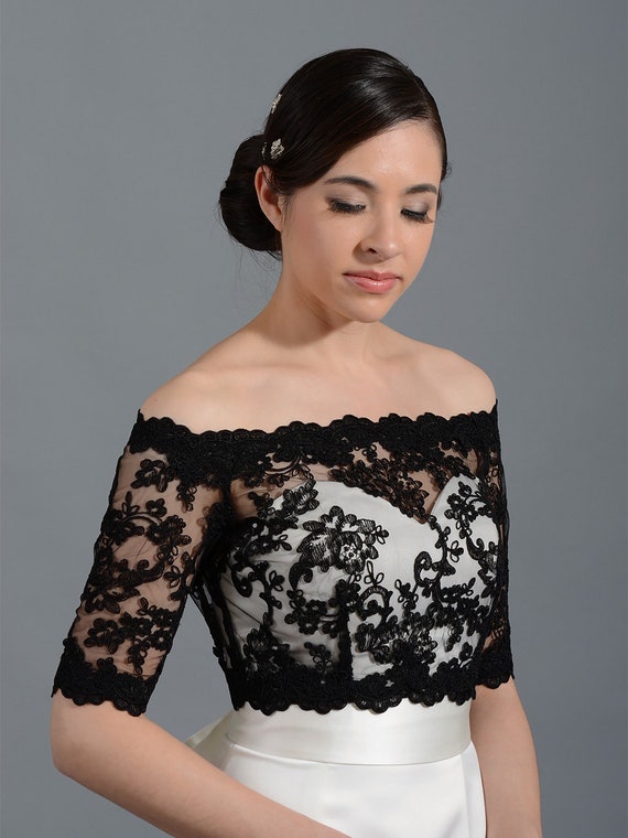 Off shoulder bolero sale