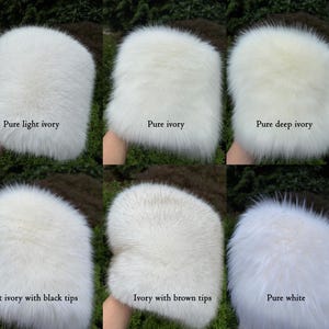 Ivory faux fur wrap faux fur stole faux fur shawl bridal wrap faux fur shrug bridal cape B005 image 8