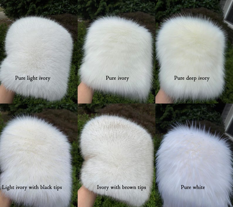 Ivory faux fur wrap faux fur stole faux fur shawl bridal wrap faux fur shrug bridal cape B005 image 8