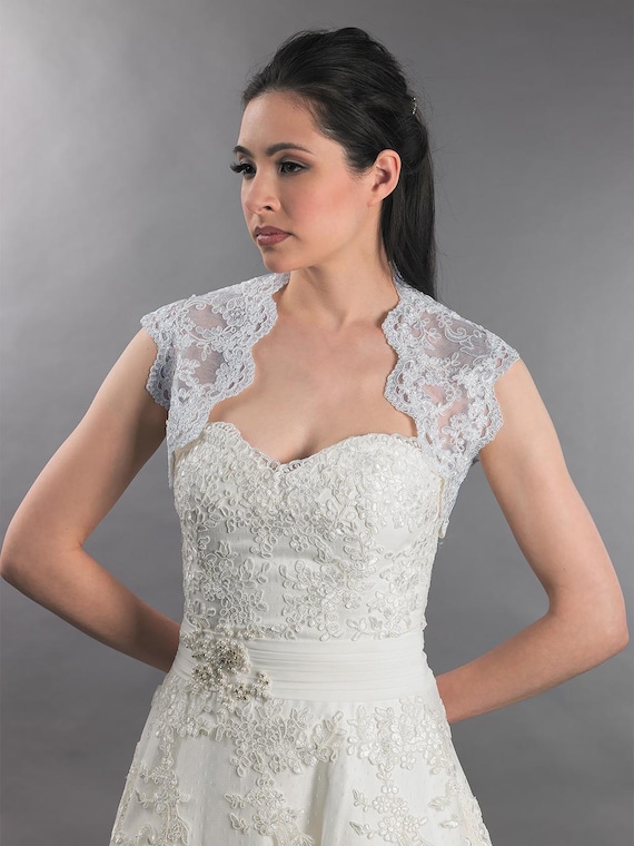 White lace bolero, lace shrug, wedding bolero, white bolero, bridal shrug,  wedding jacket, bolero jacket, bridal bolero, bridal jacket