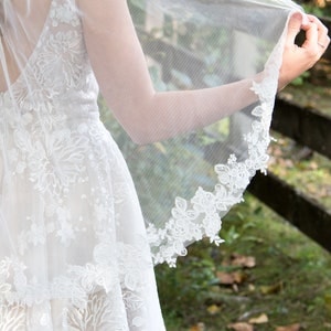 MillieIcaro Bridal Veils - Style V03 Ivory