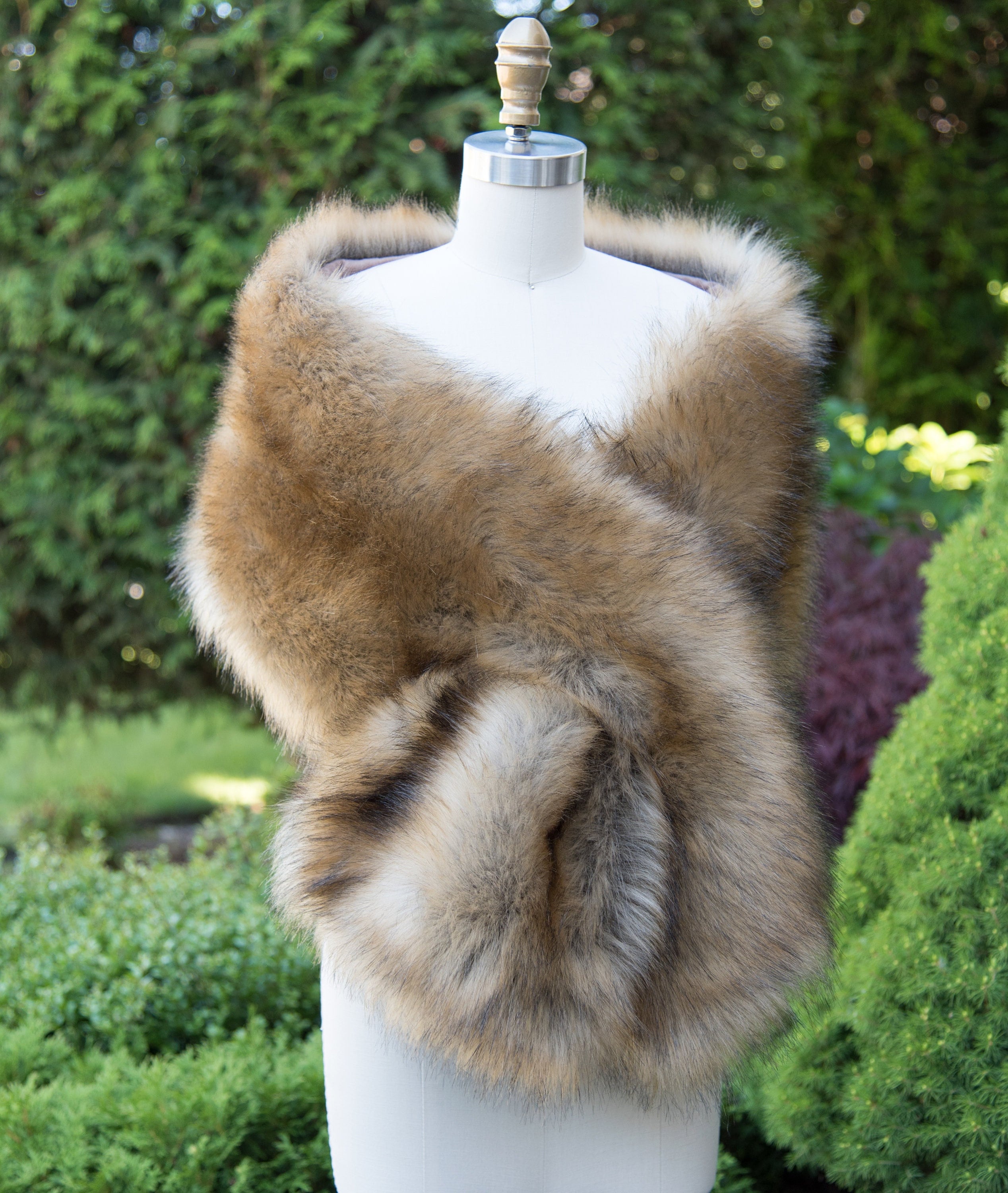 Fox fur stole deals