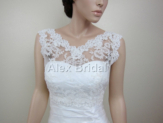 Lace Bolero Lace Shrug Wedding Bolero Ivory Bolero Bridal Etsy