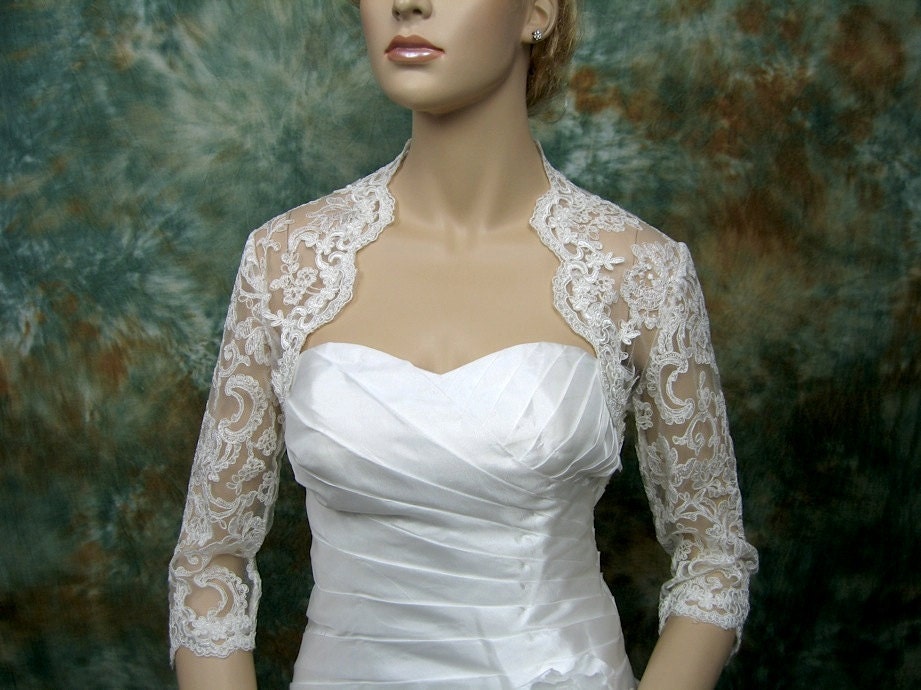 lace bolero for wedding dress