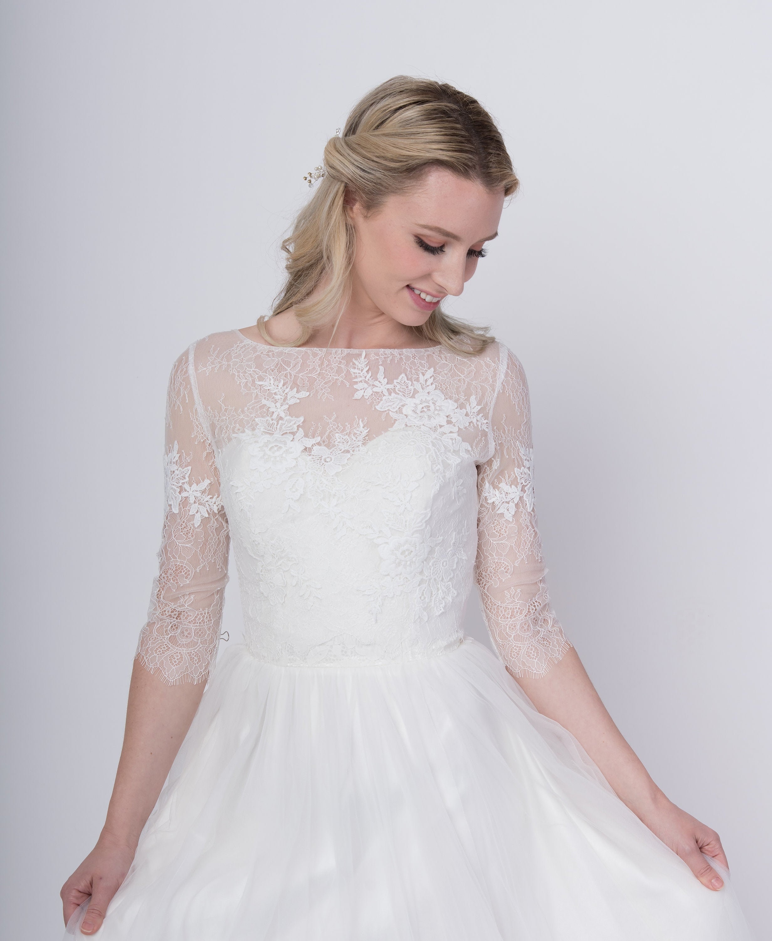 lace bolero for wedding dress