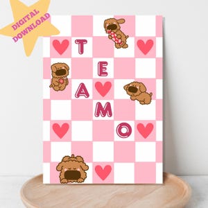 Spanische Te Amo Karte, Tarjeta de Amor, Spanische Valentinstag Karte, Dia De San Valentin Tarjeta, Spanisches Jubiläum, DIGITAL DOWNLOAD