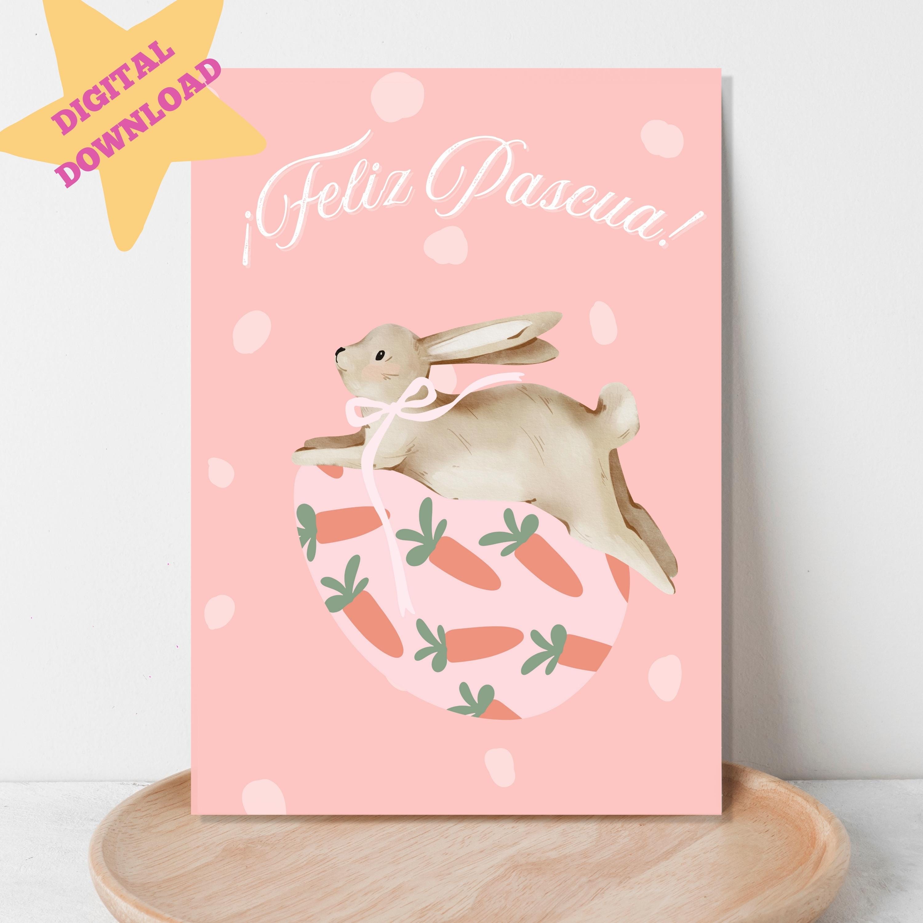 Feliz Pascua Card - Etsy, image size:3000x3000