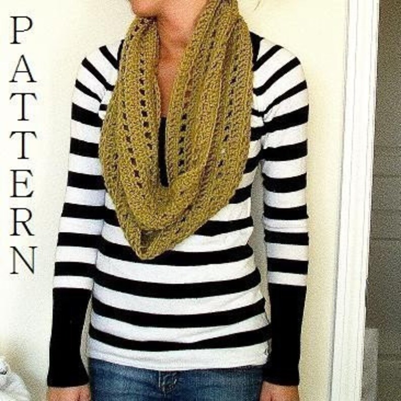 Circle Scarf PatternPermission to sell finished items. Etsy