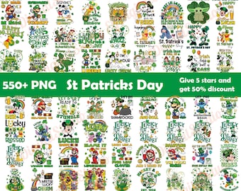 Más de 550 imágenes PNG de Disney y dibujos animados del Día de San Patricio, imágenes PNG de Super Mario y Feliz Día de San Patricio, dibujos animados.