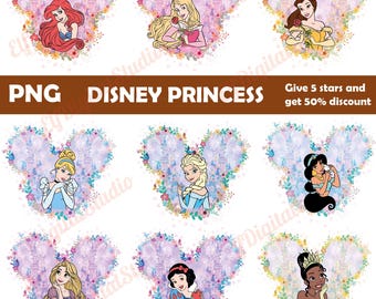 Paquete PNG de cabeza de Mickey de princesa Disney, paquete PNG de Bella, Rapunzel, Ariel, Blancanieves, Reino Mágico, PNG, Vacaciones familiares de princesas Disney