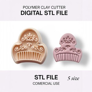 Fallera Comb Polymer Clay Cutter | Digital STL File | polymer clay cutter STL.