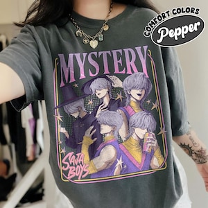Mystery Saja Boys Shirt Comfort Colors, Kpop Hunter Saja Boys Boy Band Mystery T Shirt, KPDH Saja Bootleg, Kpop Movie Gift For Fans